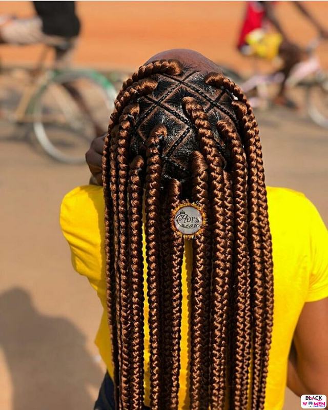 Latest Braids Hairstyle For Ladies 2021 Beautiful Braids To Slay In 014
