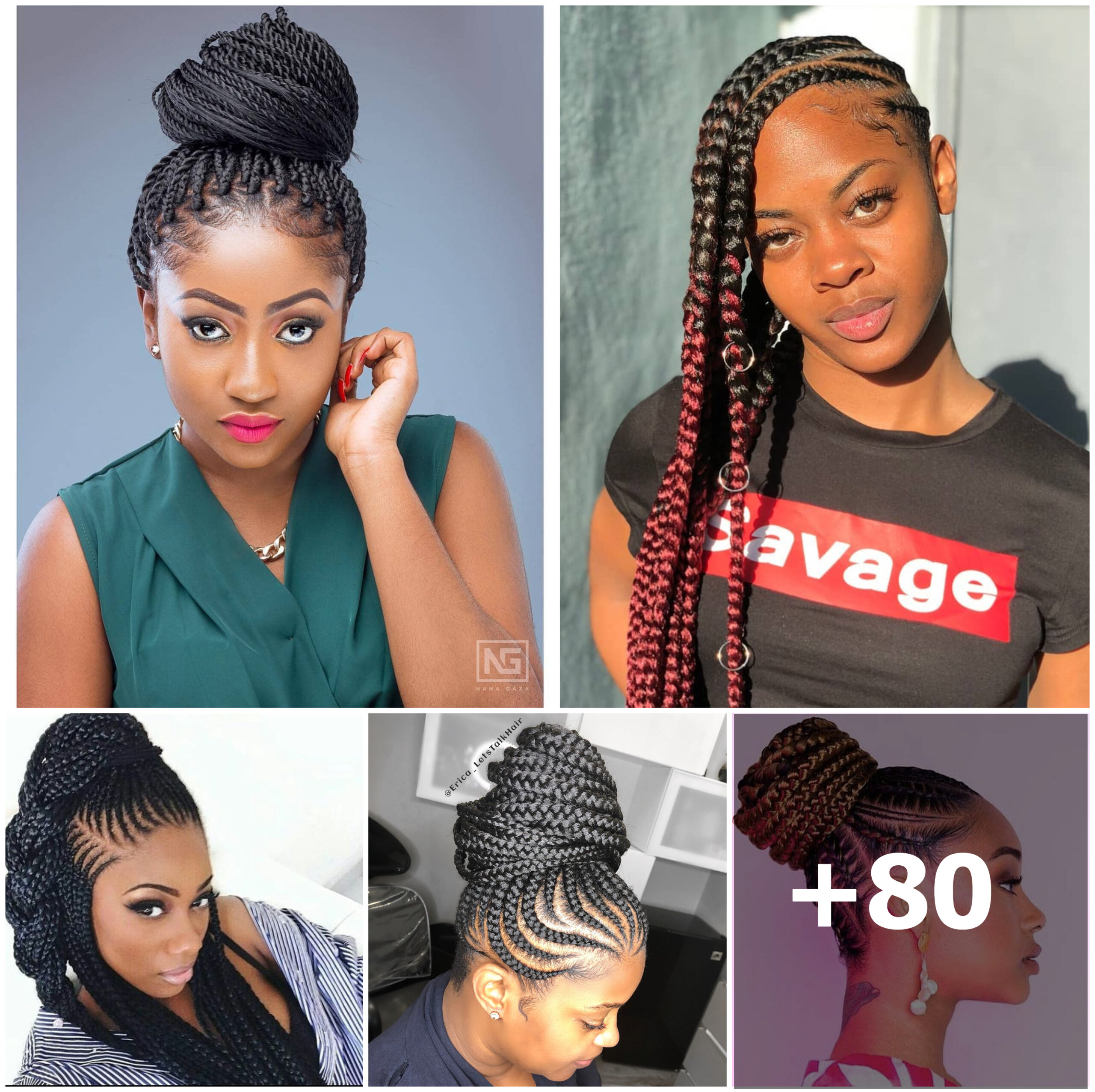 80 PHOTOS: Simple & Modern Knotless Braids