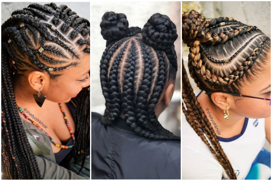 Catchy and Stylishly Cornrow Braids Hairstyles Ideas to Try