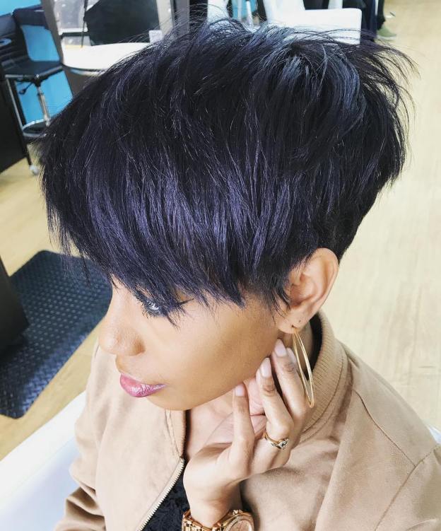 12 short haircut with purple shades BertoEdAy4v