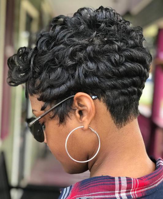 13 short haircut with waves BafgUIwngwO