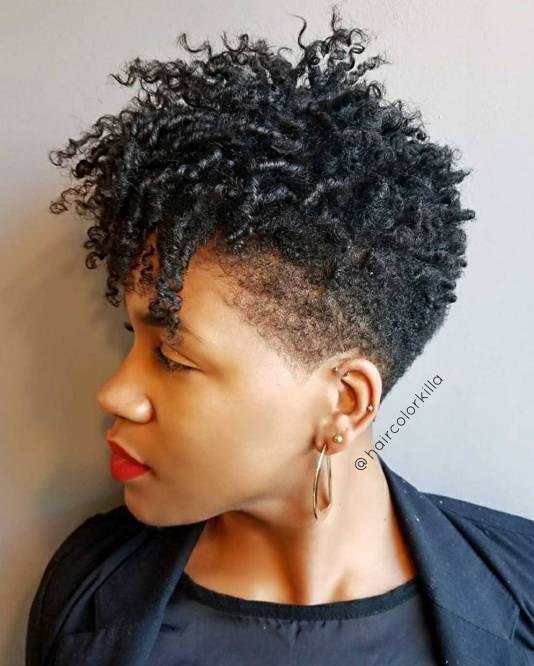 20 tapered haircut for natural curls