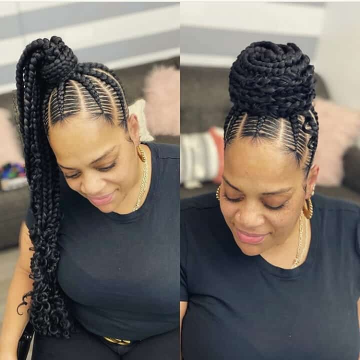 18 PHOTOS Mind-boggling Box Braids - Black Braided Hairstyles 2020