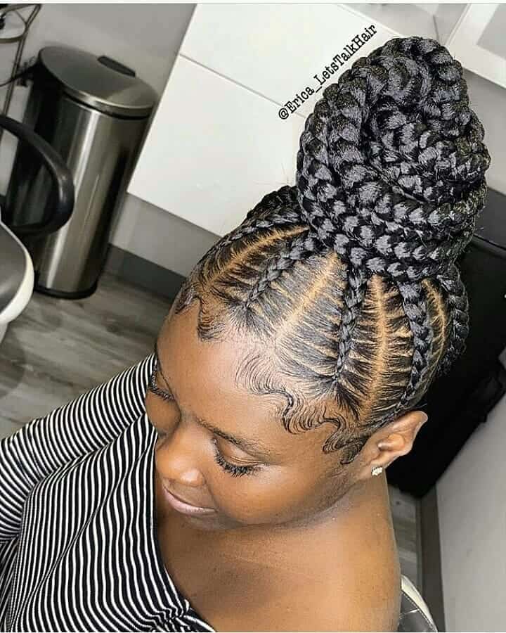 18 PHOTOS Mind-boggling Box Braids - Black Braided Hairstyles 2020