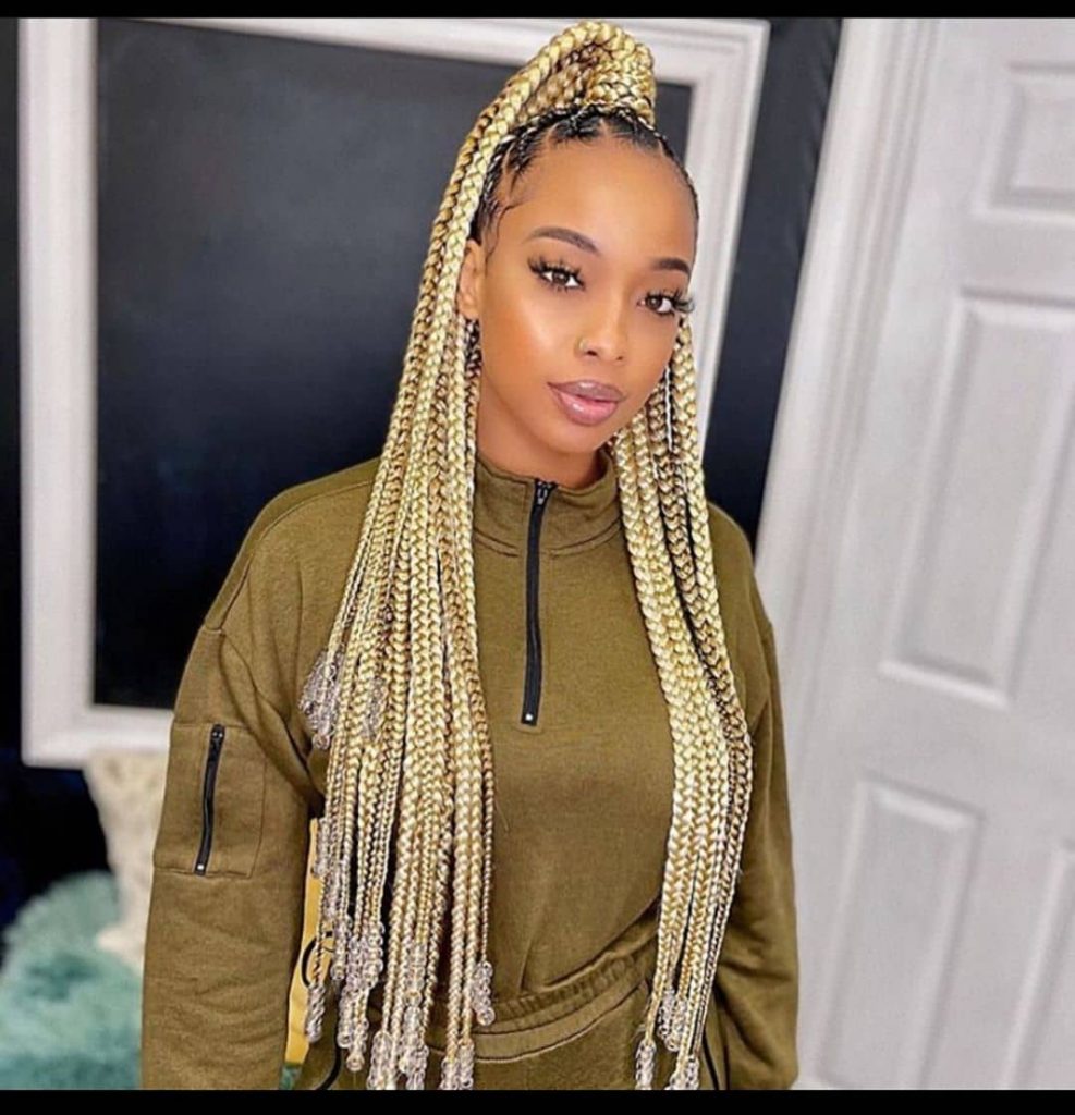 25 Pleasing Box Braids - Cornrow Braid and Black Braided Hairstyles 2020