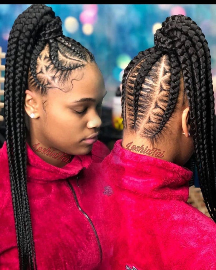 25 Pleasing Box Braids - Cornrow Braid and Black Braided Hairstyles 2020