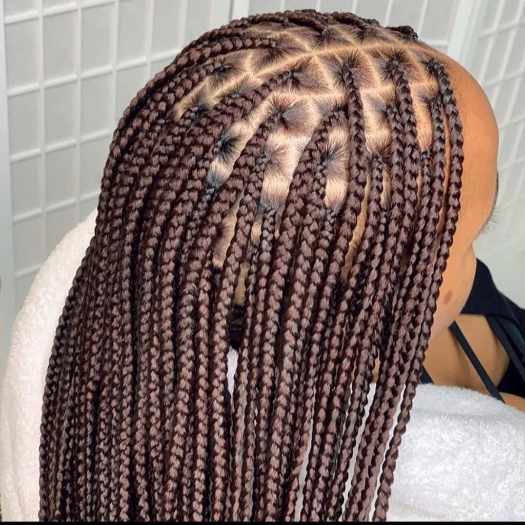 25 Pleasing Box Braids - Cornrow Braid and Black Braided Hairstyles 2020