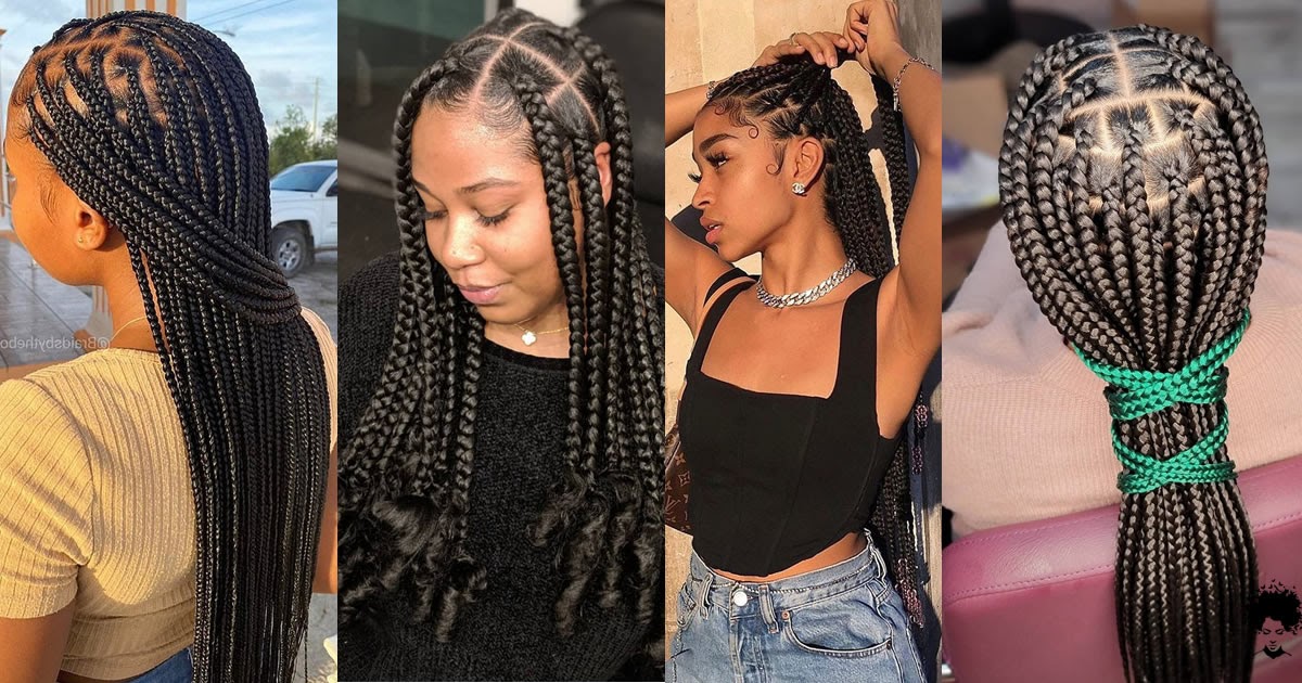 30 New Knotless Box Braids Ideas For 2021