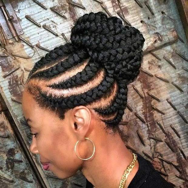50 Beautiful Hairstyles Fashionistas Should Consider Plaiting This Month (16)