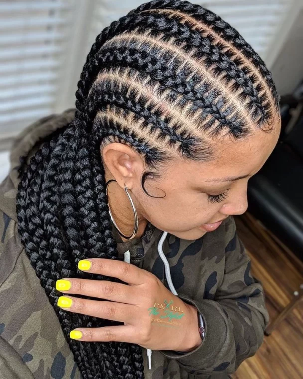 50 Beautiful Hairstyles Fashionistas Should Consider Plaiting This Month (9)