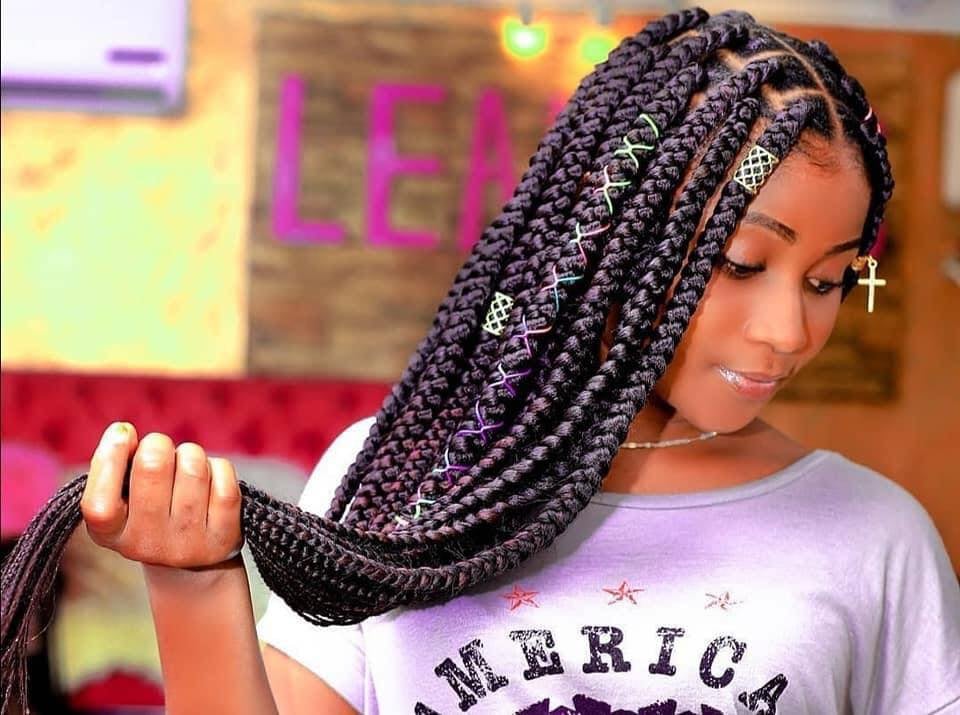 Black Braids Hairstyles For Ladies - Nice-Looking African Hairstyles You Need To See