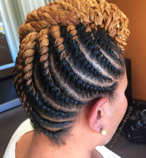 Flat Twist Hairstyles 5