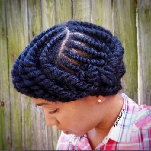 Flat Twist Hairstyles 9