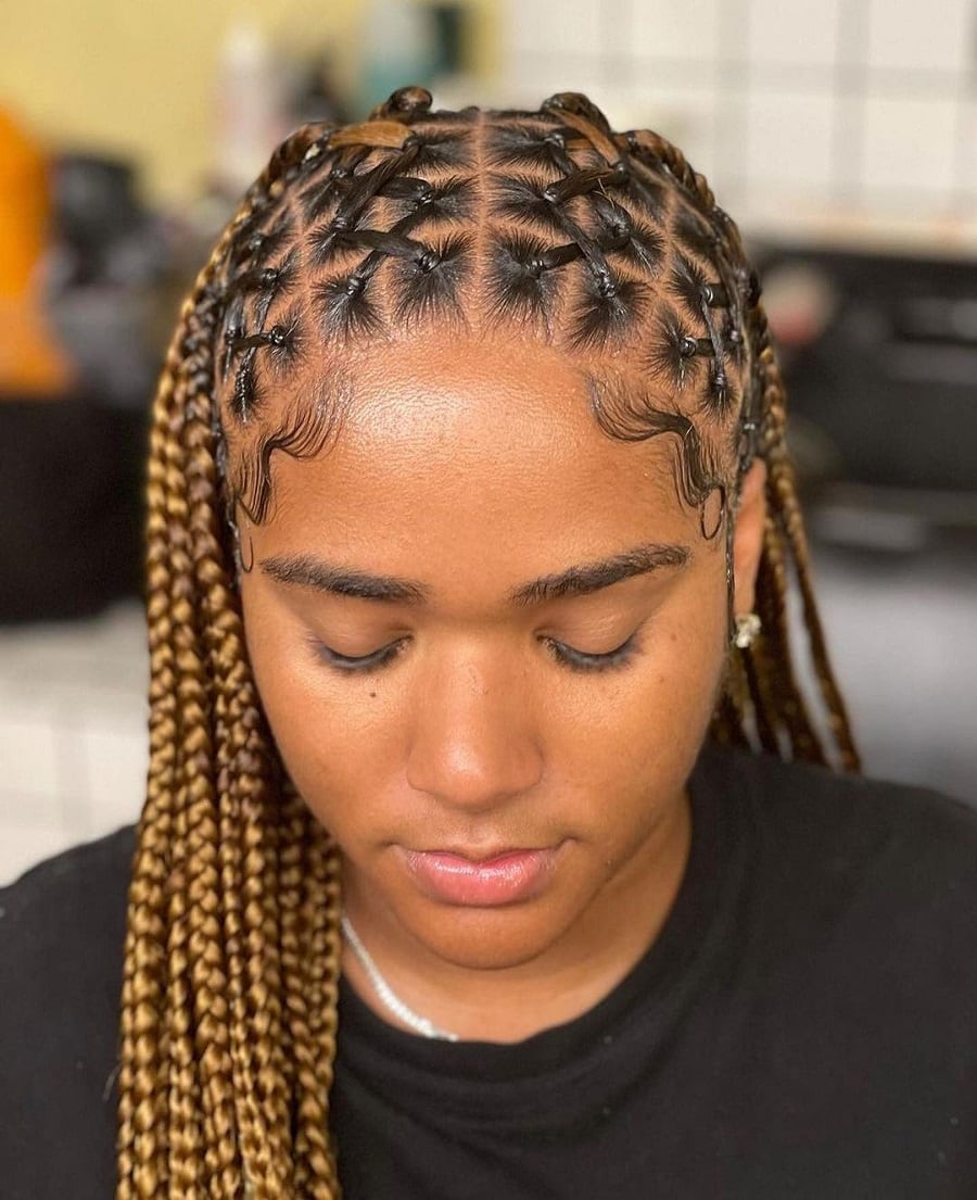 knotless boxbraids 7