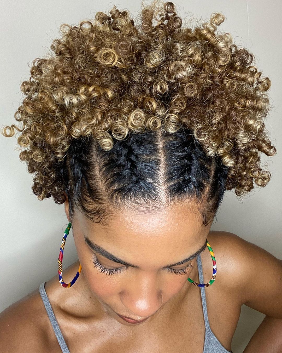 1 braided updo for black women CFBBkYQlbMJ