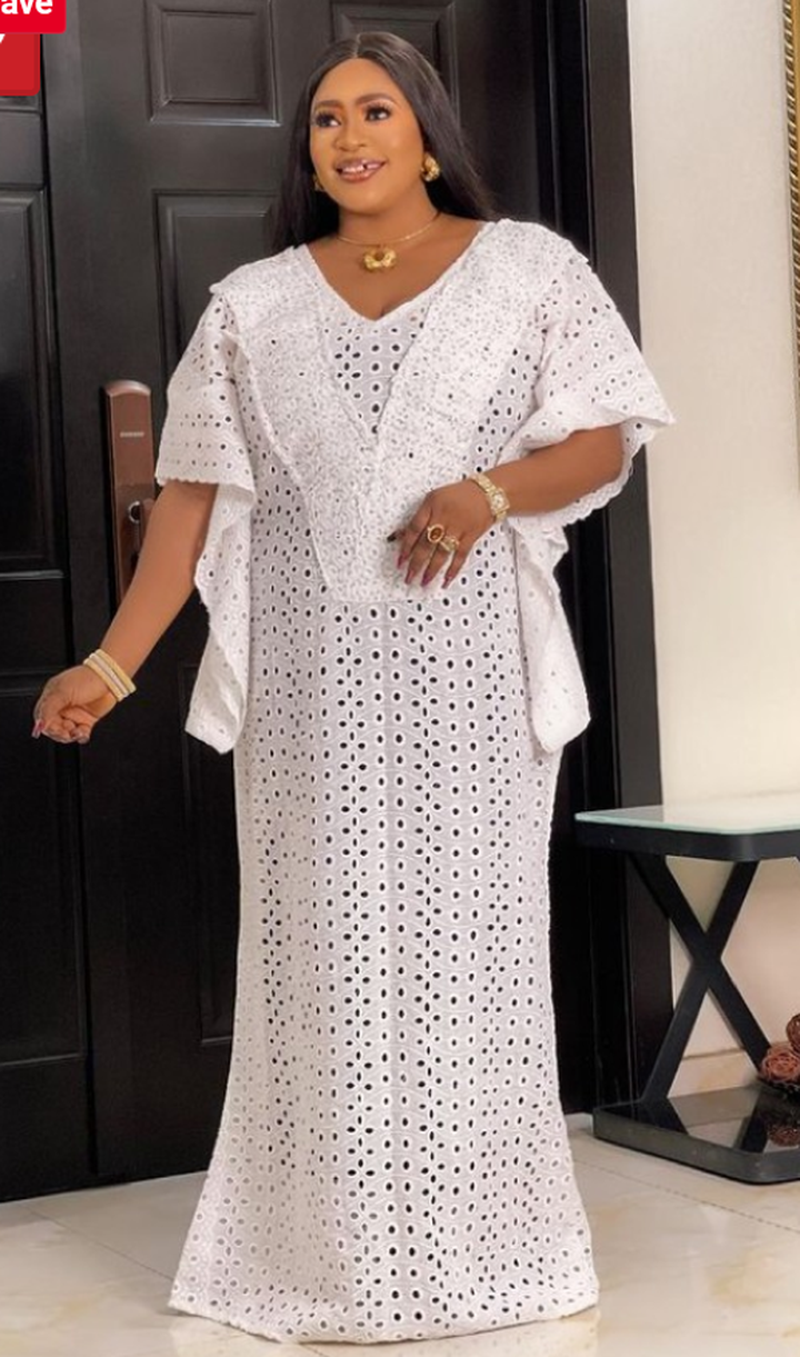1652781784 536 Chic And Beautiful White Lace Aso Ebi Styles For Women