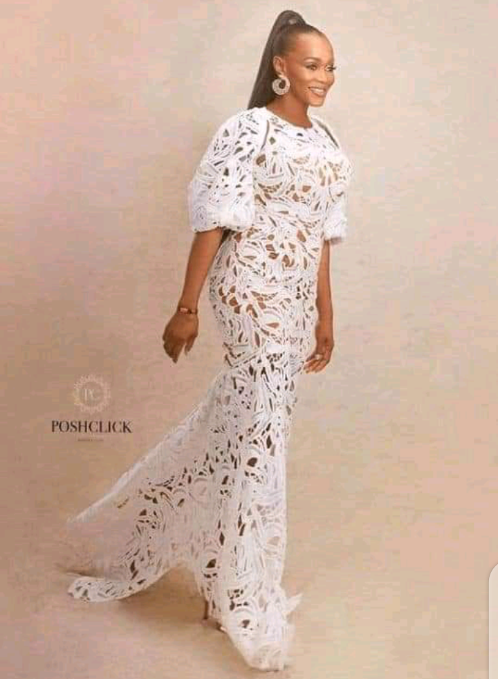 1652781816 545 Chic And Beautiful White Lace Aso Ebi Styles For Women