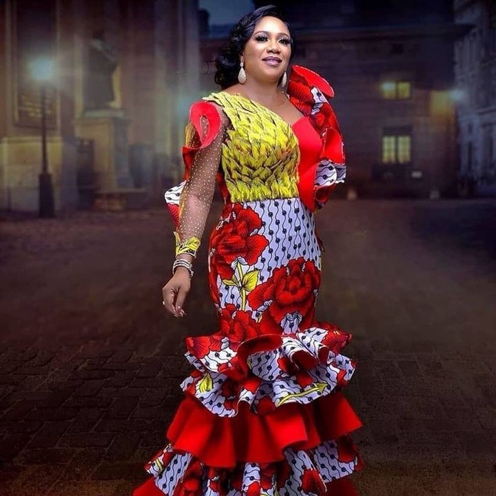 1653050431 562 Decent and heavenly Ankara print styles suitable for Sunday services