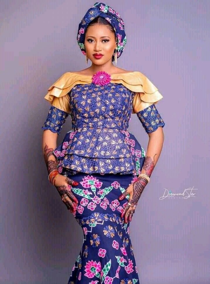 1653050435 46 Decent and heavenly Ankara print styles suitable for Sunday services