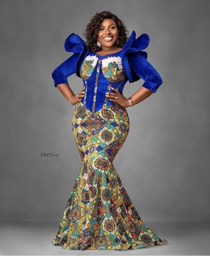 1653050441 958 Decent and heavenly Ankara print styles suitable for Sunday services