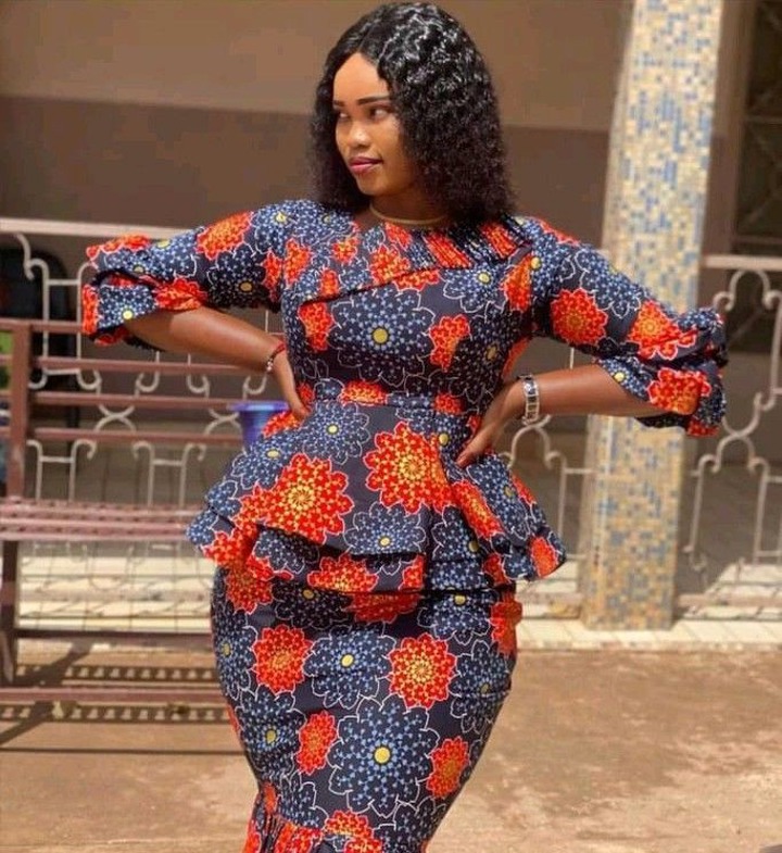 1653050450 690 Decent and heavenly Ankara print styles suitable for Sunday services