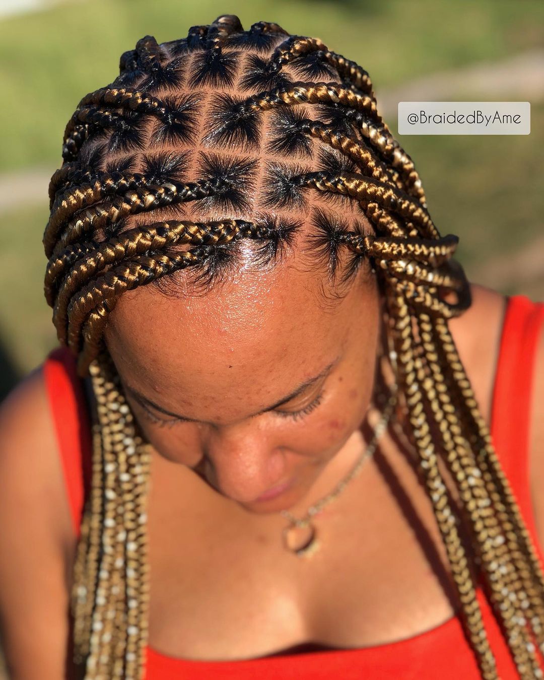 2021 black braided hairstyles 5