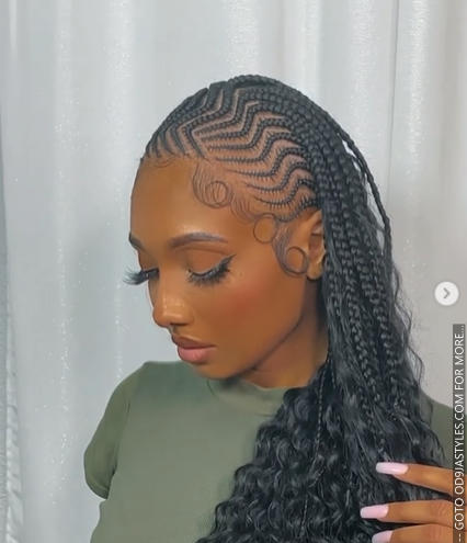 30+ Latest Black Braided Hairstyles For Classy and Elegant Looks (2) (3)