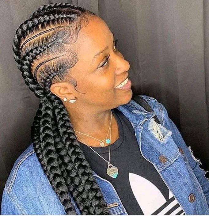 Trending Ghana Braids Hairstyles For Summer Time Slay