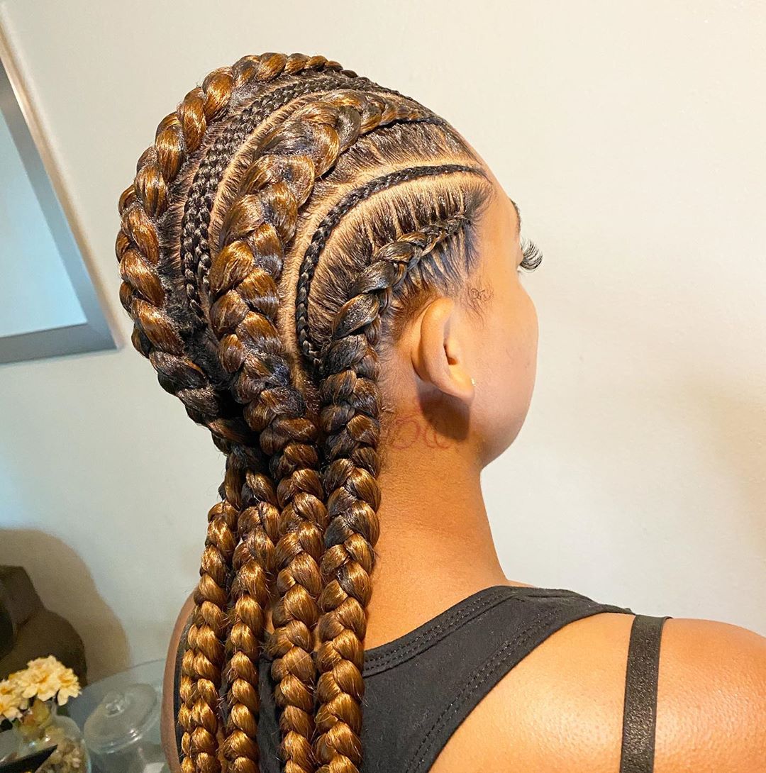 trending cornrows 2