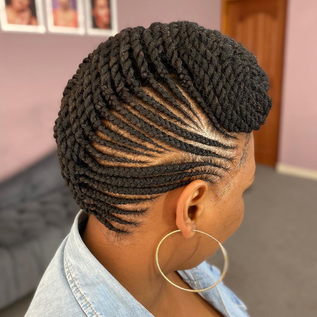 trending cornrows 7