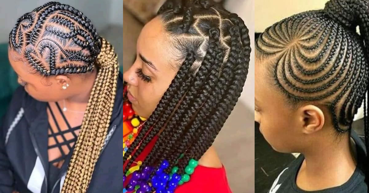 Braided Hairstyles Near Me | Cornrow Hairstyles For Ladies