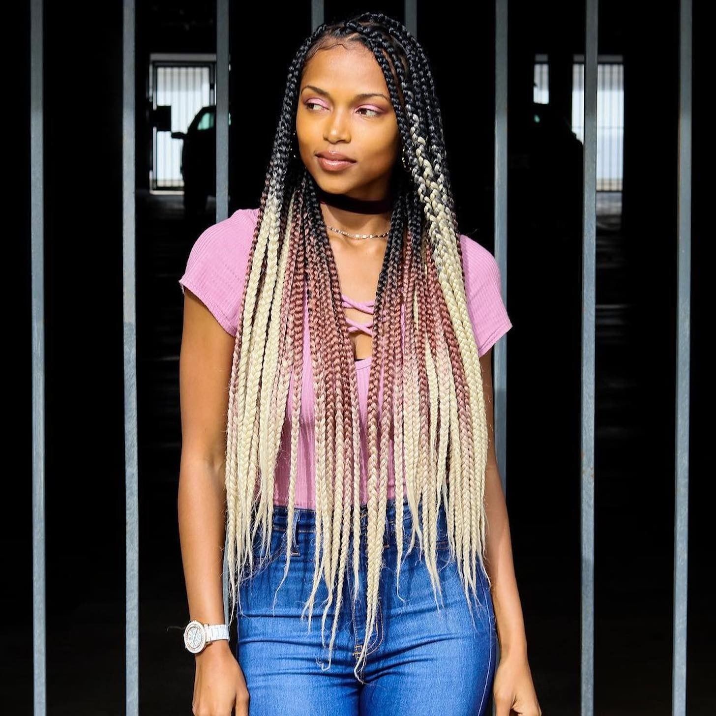 Box Braid Hairstyles result