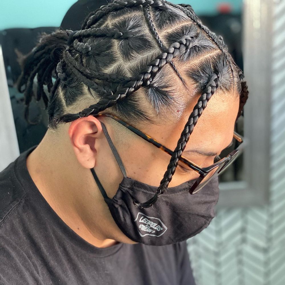 Spider box braids for men beeslaaayed result