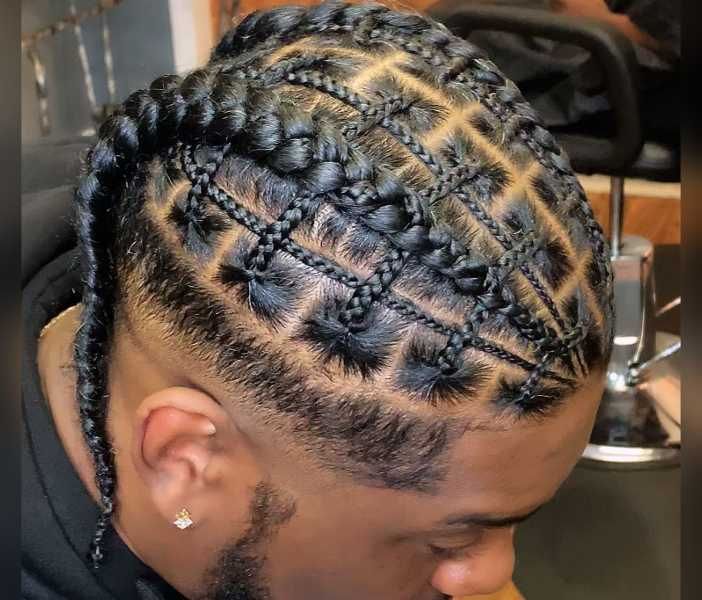 box braids men result