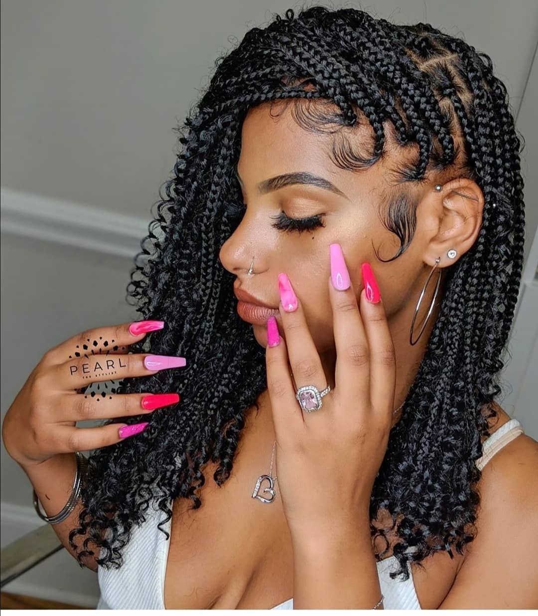 latest box braid styles 3 result