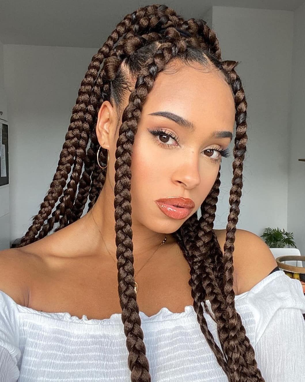 latest box braid styles 5 result