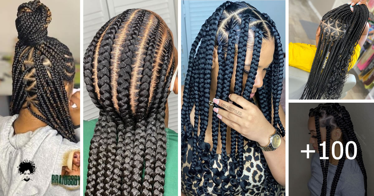 106 Box Braided Hairstyles You’ll Want to Try