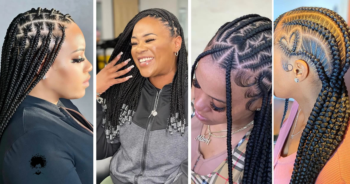 Women Try in 2024: 45 Latest Braided Hairstyles