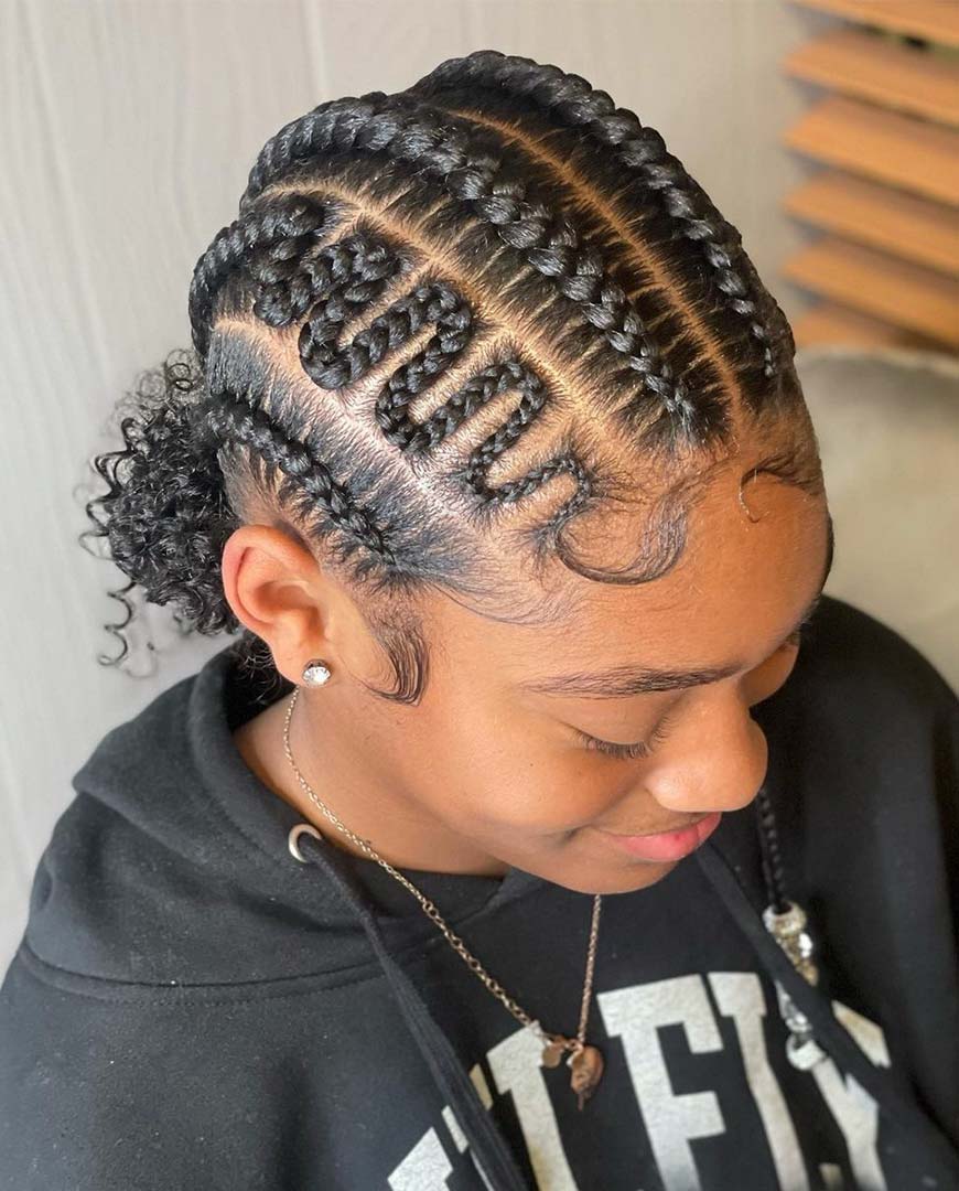 25 Zig Zag Stitch Braids