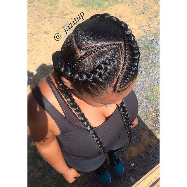 3c7f62329d0212c66adbf93f8f08ebe3 braids with weave zig zag