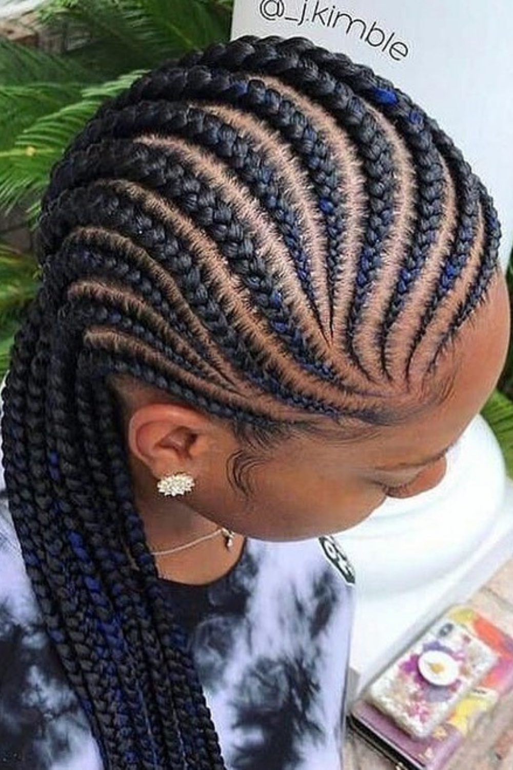 New Stunning and Beautiful Cornrows and Zig zag hairstyles you should try