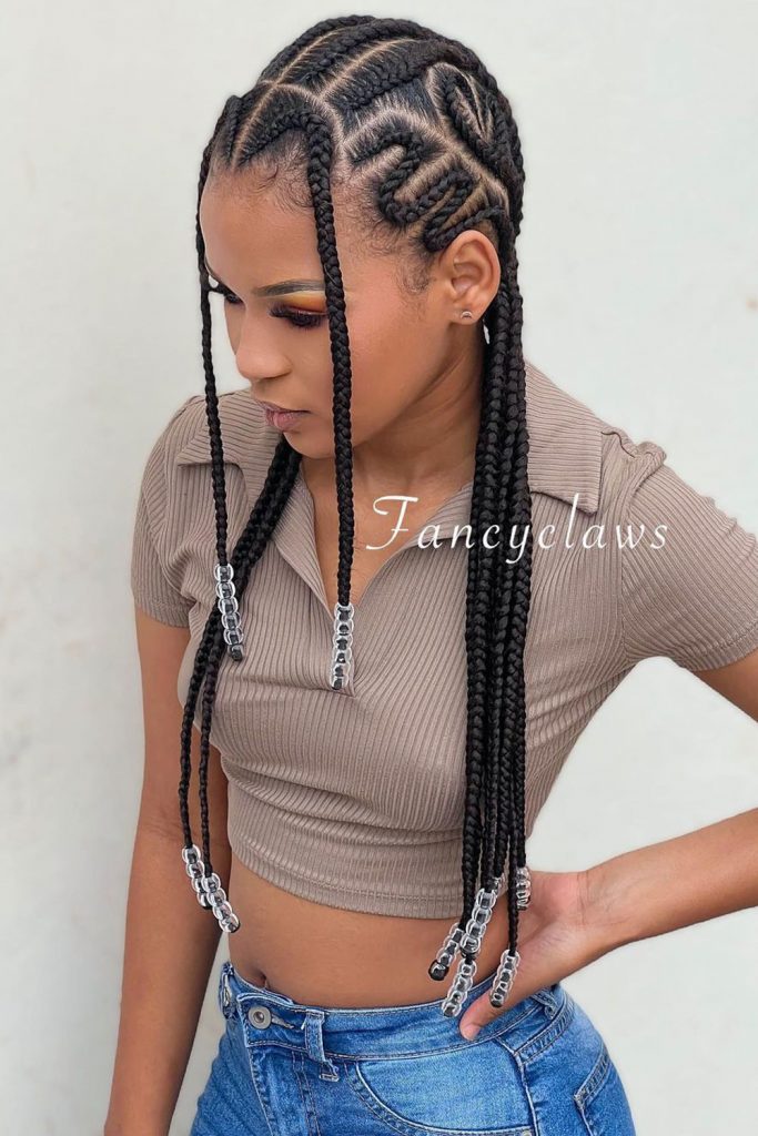 zig zag braids curved styled stich hair 683x1024 1