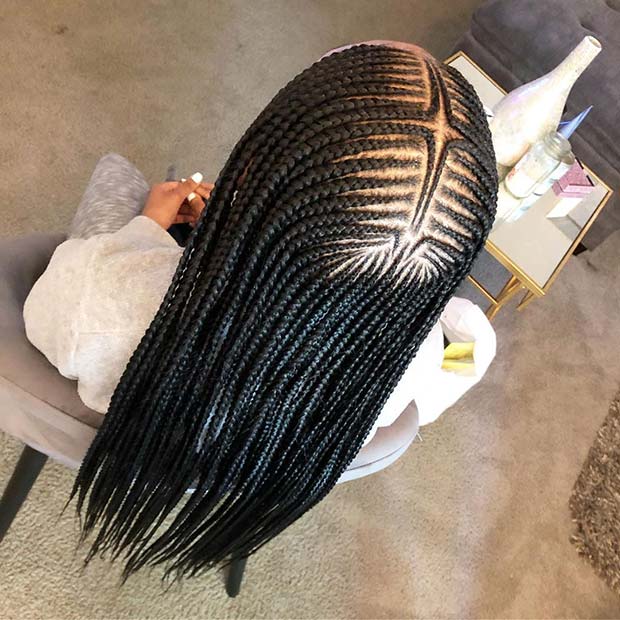 2 Layer Braids with a Gorgeous Pattern