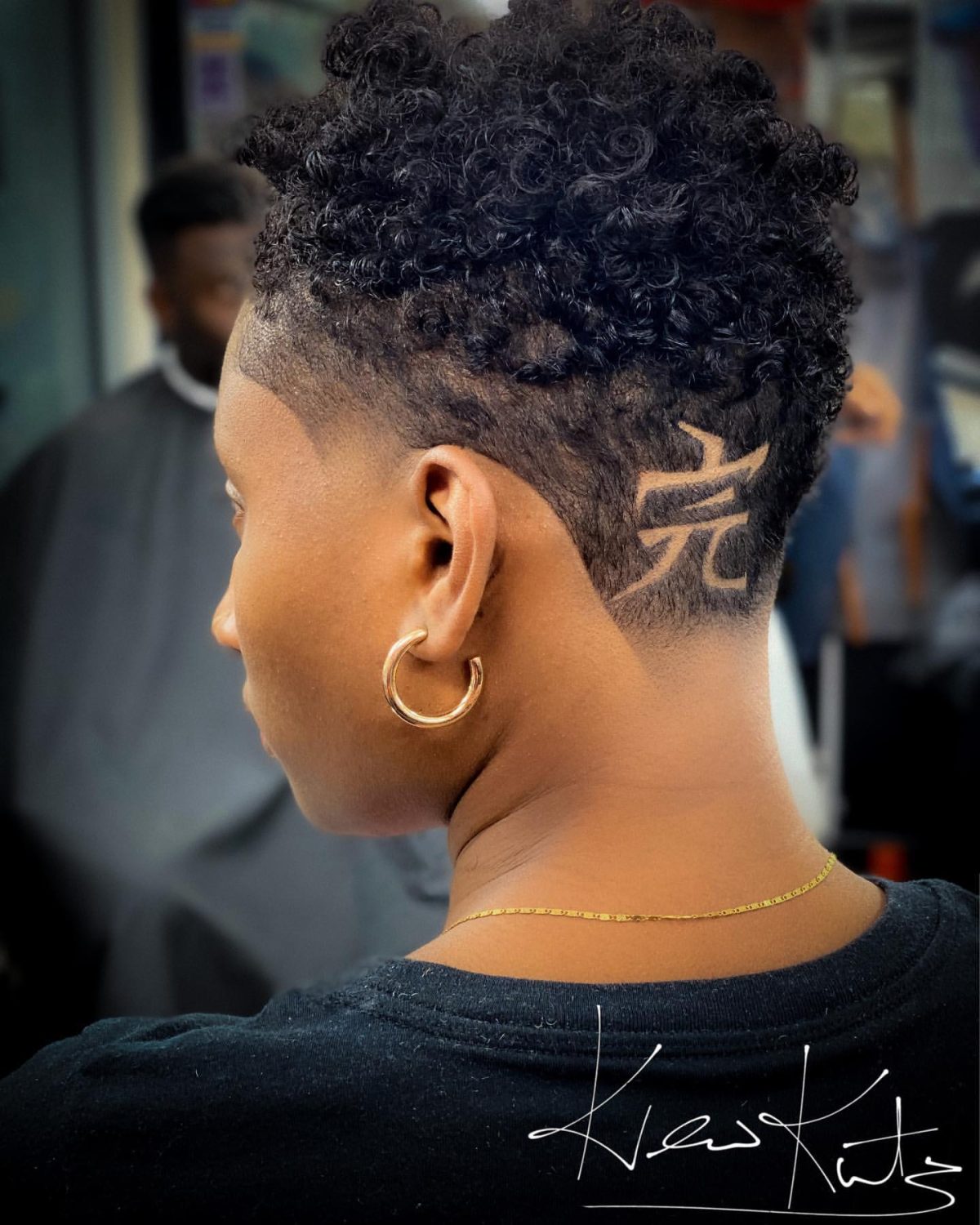 Female Tapered Haircut