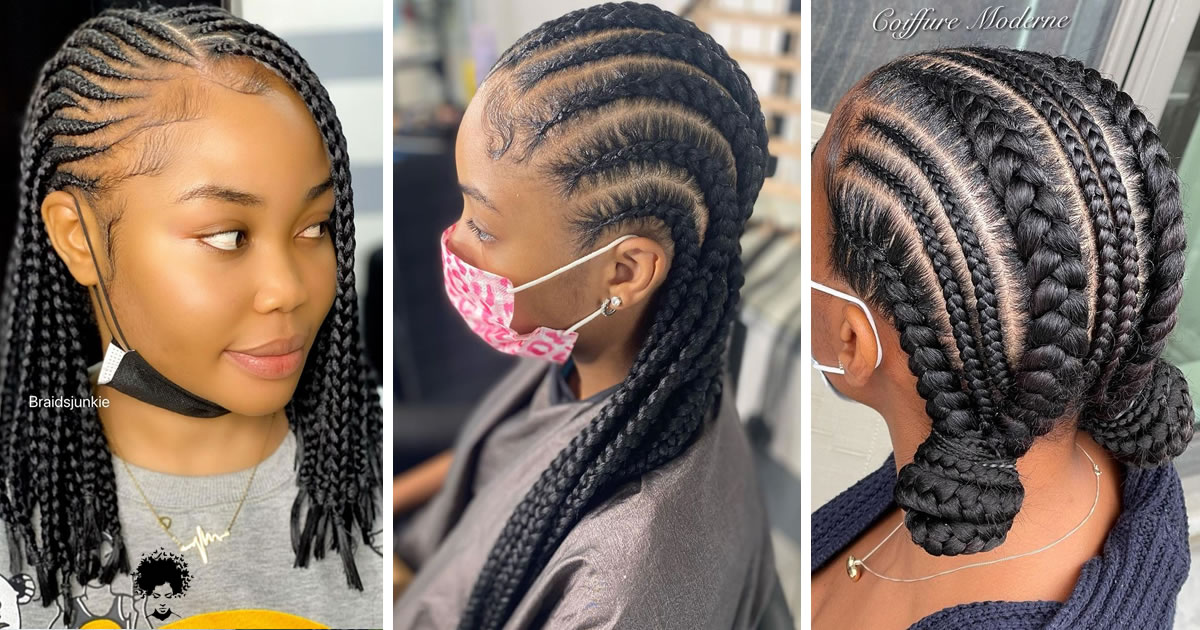40 Ideas of Feed-In Braids That Are Trendy Right Now
