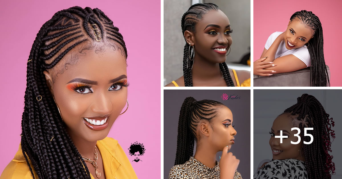 40+ stunning Nigerian braids hairstyles and ideas (pictures