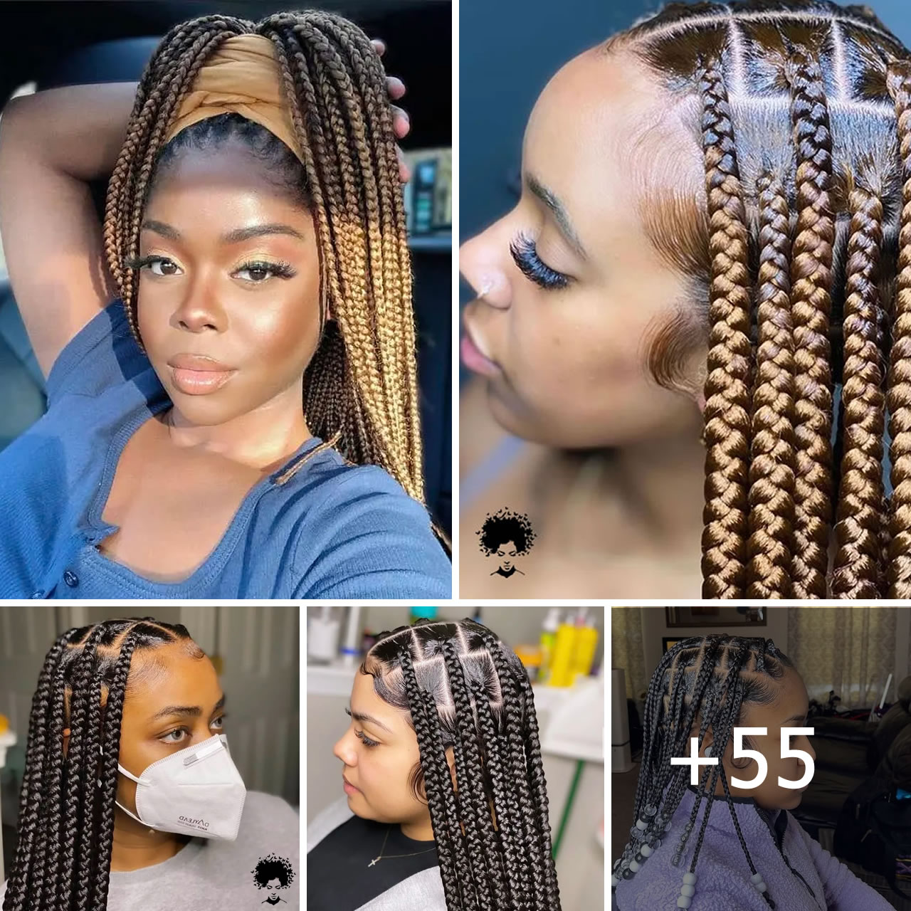 40+ Quick And Easy Black Braided Hairstyles That Make You Look Fabulous