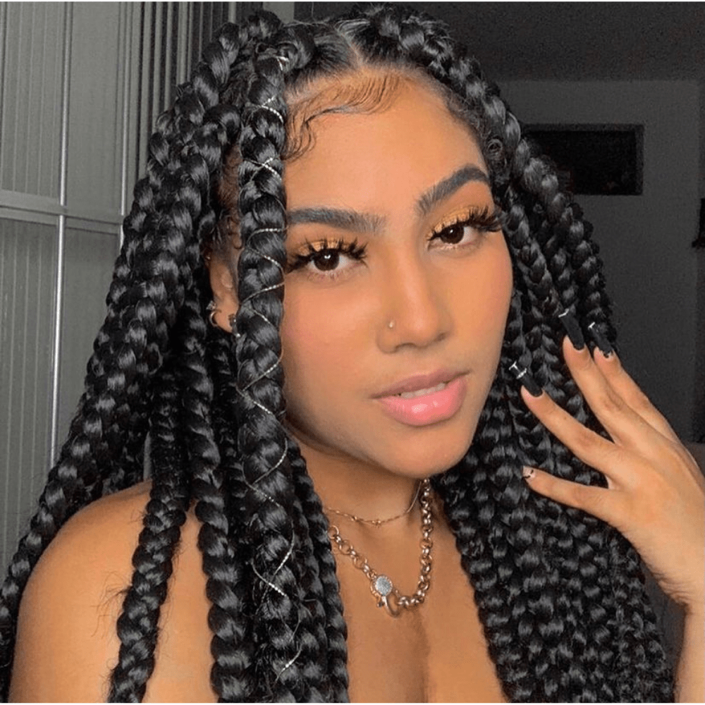 Box Braid Hairstyle 2