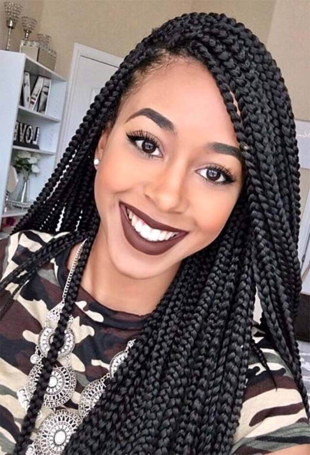 Medium Box Braids 4