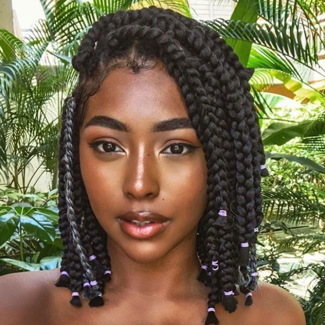 box braids on natural hair ig naturalbabe10.11 pro